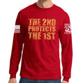 2nd Protects The 1st Long Sleeve T-shirt