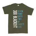 300 Blackout Mens T-shirt