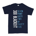 300 Blackout Mens T-shirt