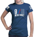 Ladies 9/11 Never Forget T-shirt