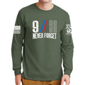 9/11 Never Forget Long Sleeve T-shirt
