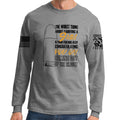 TYM 9mm Coming Out of The Closet Long Sleeve T-shirt