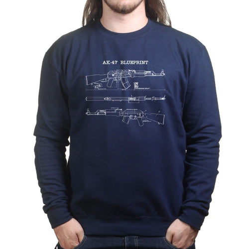 AK47 Blueprint Mens Sweatshirt