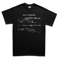 AK-47 Blueprint Mens T-shirt