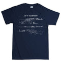 AK-47 Blueprint Mens T-shirt