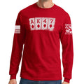 AK47 Playing Cards Long Sleeve T-shirt