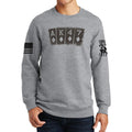 AK47 Playing Cards Sweatshirt