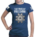 The Face of Freedom Ladies T-shirt