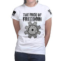The Face of Freedom Ladies T-shirt