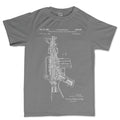 Men's AR-15 Pistol Blueprint T-shirt