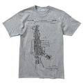 Men's AR-15 Pistol Blueprint T-shirt