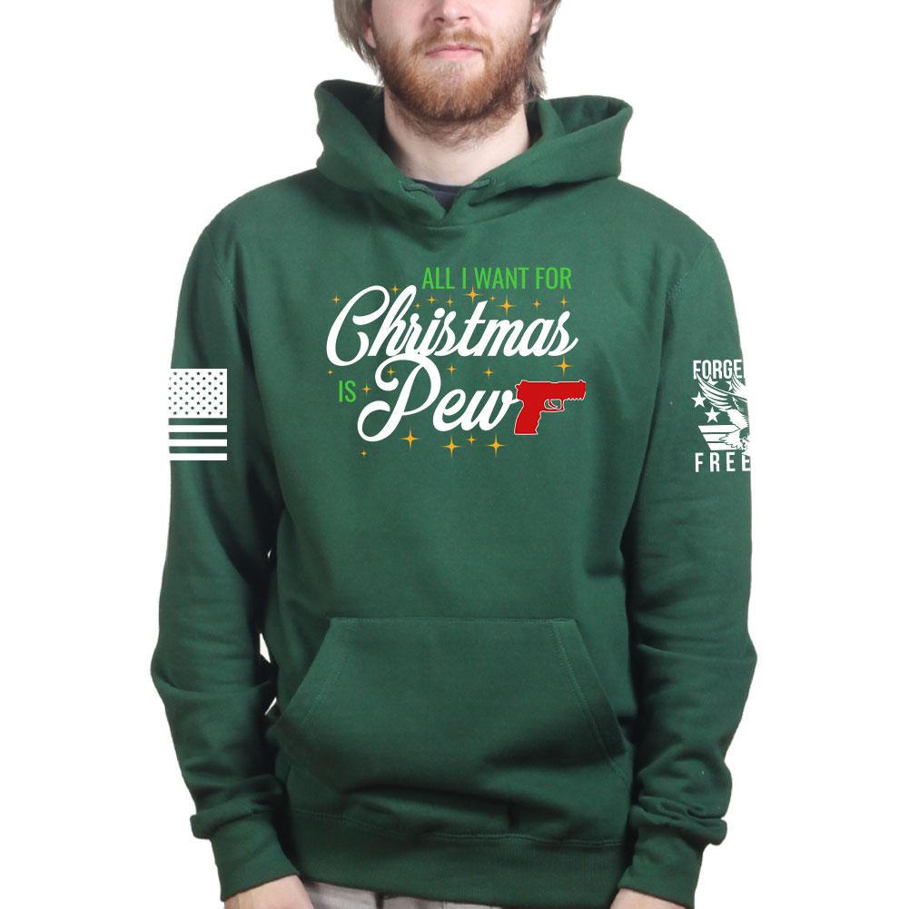 All I Want For Christmas Is Pew Hoodie