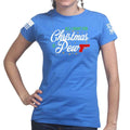 All I Want For Christmas Is Pew Ladies T-shirt