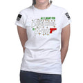 All I Want For Christmas Is Pew Ladies T-shirt