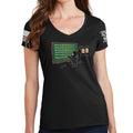 Ladies All Gun Laws Are An Infringement V-Neck T-shirt