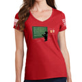 Ladies All Gun Laws Are An Infringement V-Neck T-shirt