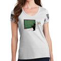Ladies All Gun Laws Are An Infringement V-Neck T-shirt