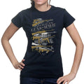 American Guns of WWII Ladies T-shirt