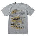 Men's American Guns of WWII T-shirt