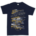 Men's American Guns of WWII T-shirt