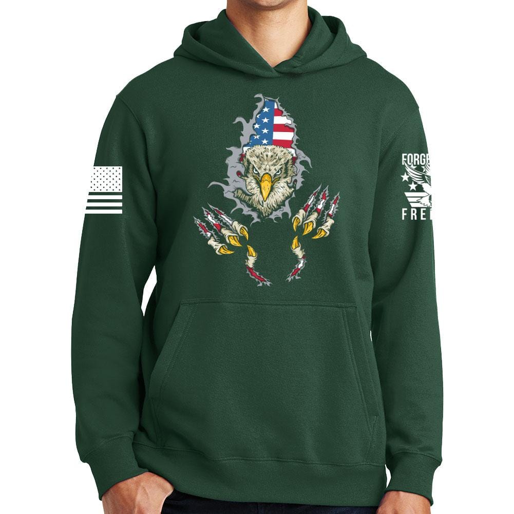 Green american eagle hoodie shop