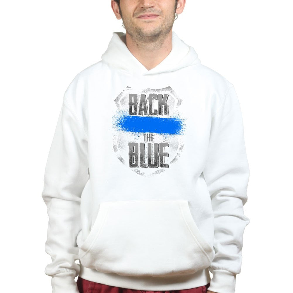 Women's back the blue hoodie Clearance