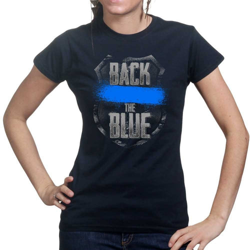 Ladies Back The Blue T-shirt