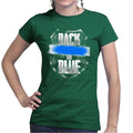 Ladies Back The Blue T-shirt