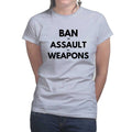 Ladies Ban Assault Weapons T-shirt