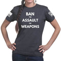 Ban Assault Weapons Ladies T-shirt