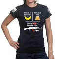 This Is NOT a Banana Clip Ladies T-shirt