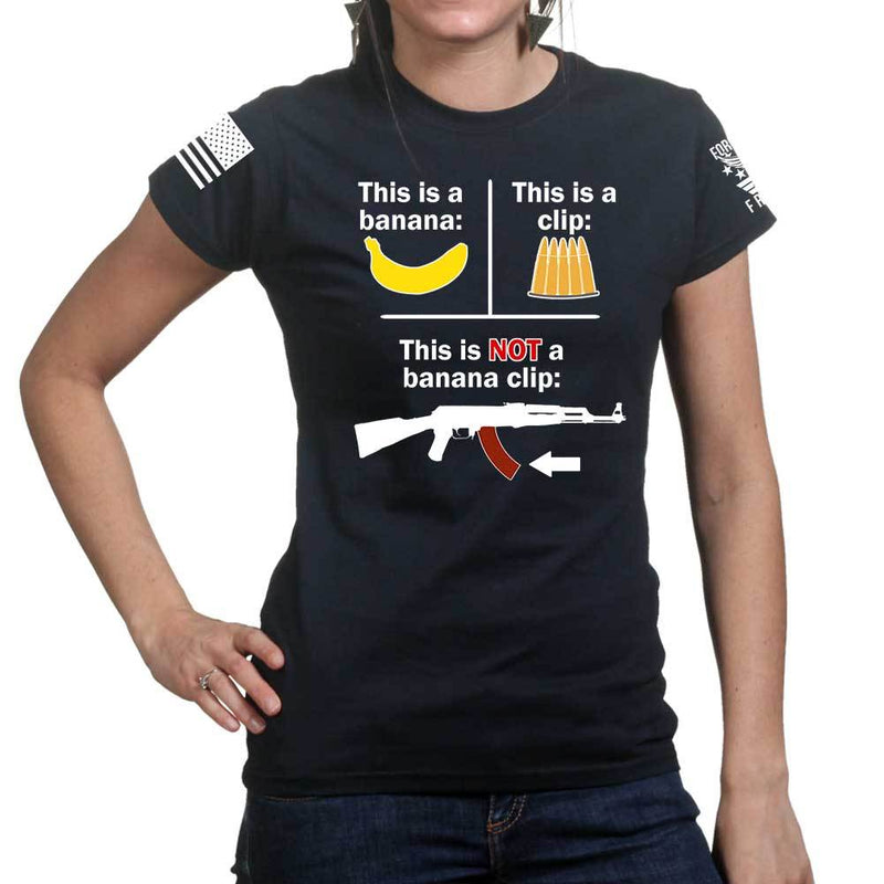 This Is NOT a Banana Clip Ladies T-shirt