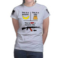 This Is NOT a Banana Clip Ladies T-shirt