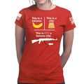 This Is NOT a Banana Clip Ladies T-shirt