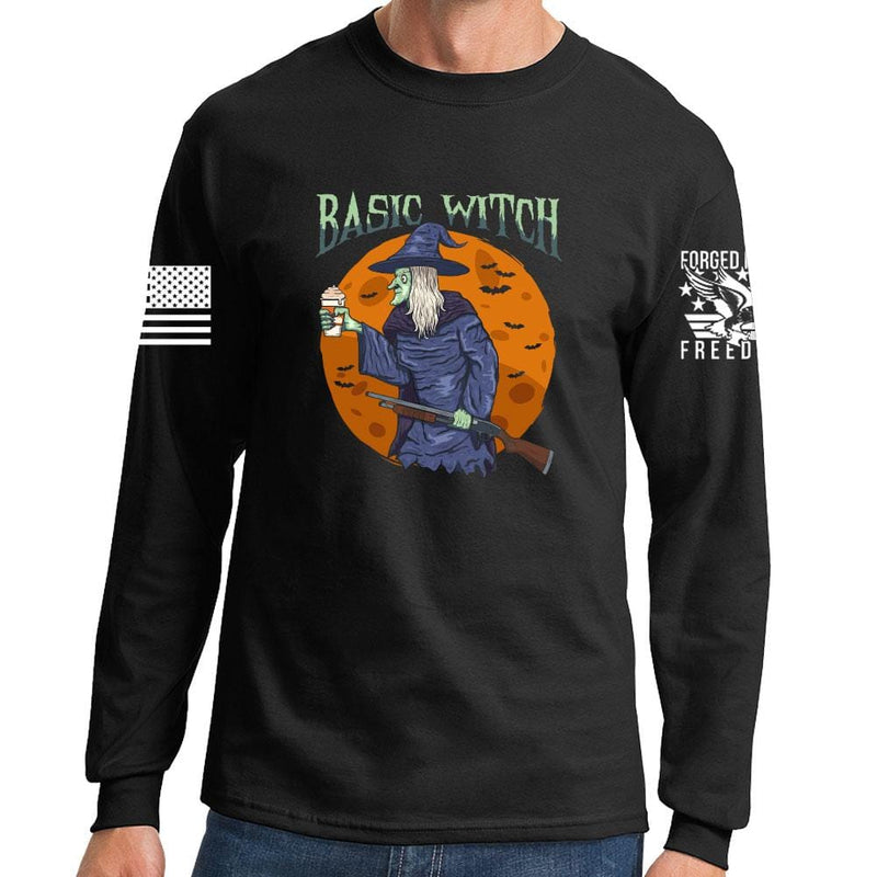 Long Basic Witch Sleeve T-shirt
