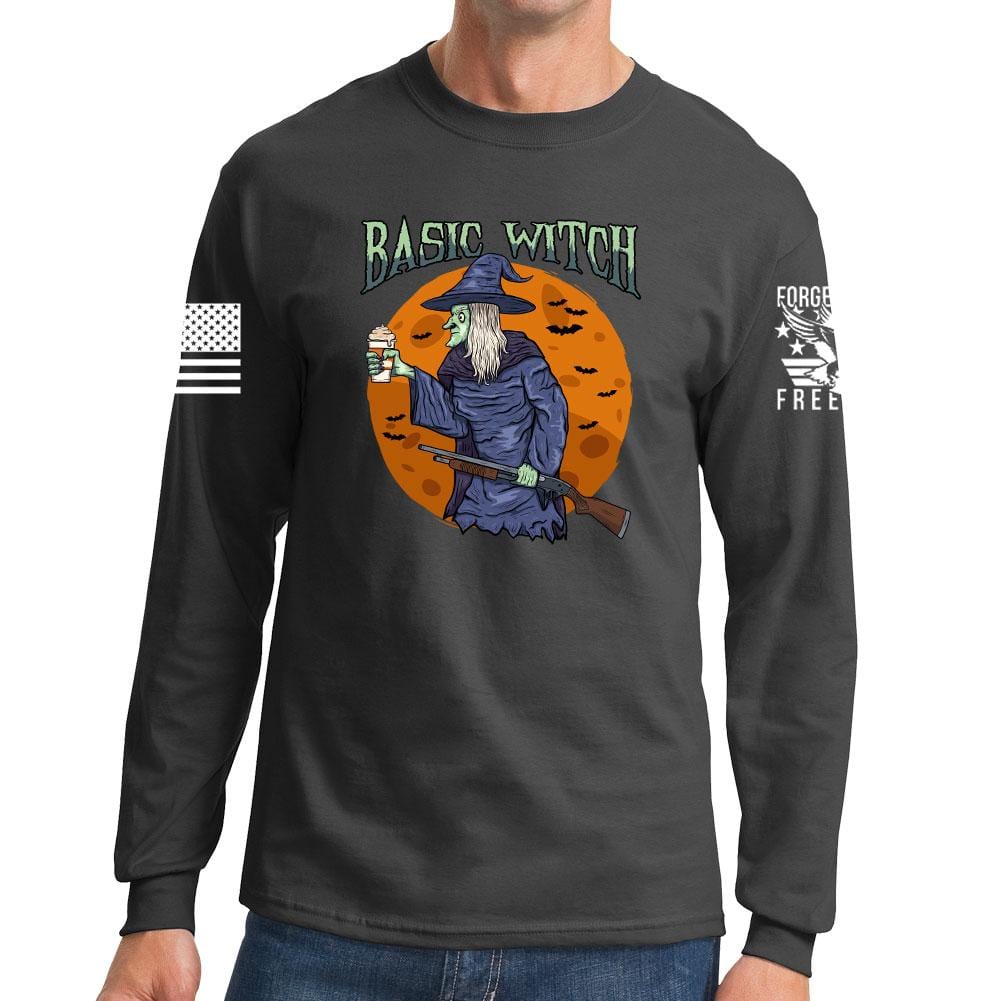 Long Basic Witch Sleeve T-shirt