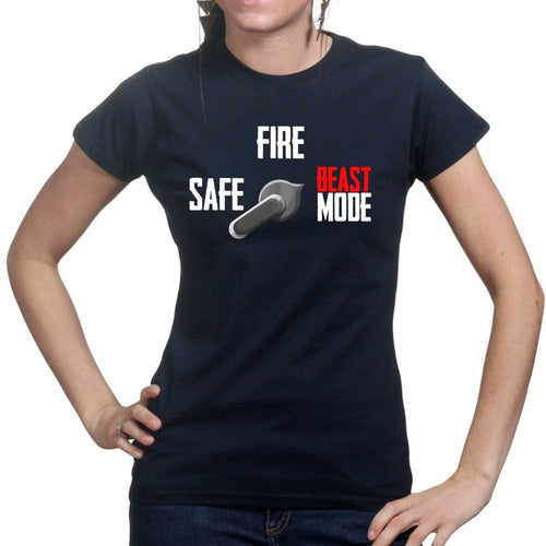 Beast Mode Select Fire Ladies T-shirt