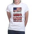 Beauty Comes In All Shapes And Sizes (Rifles) Ladies T-shirt