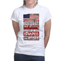 Beauty Comes in All Shapes and Sizes Bullets Ladies T-shirt