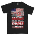 Beauty Comes In All Shapes and Sizes Bullets Mens T-shirt
