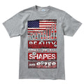 Beauty Comes In All Shapes and Sizes Bullets Mens T-shirt