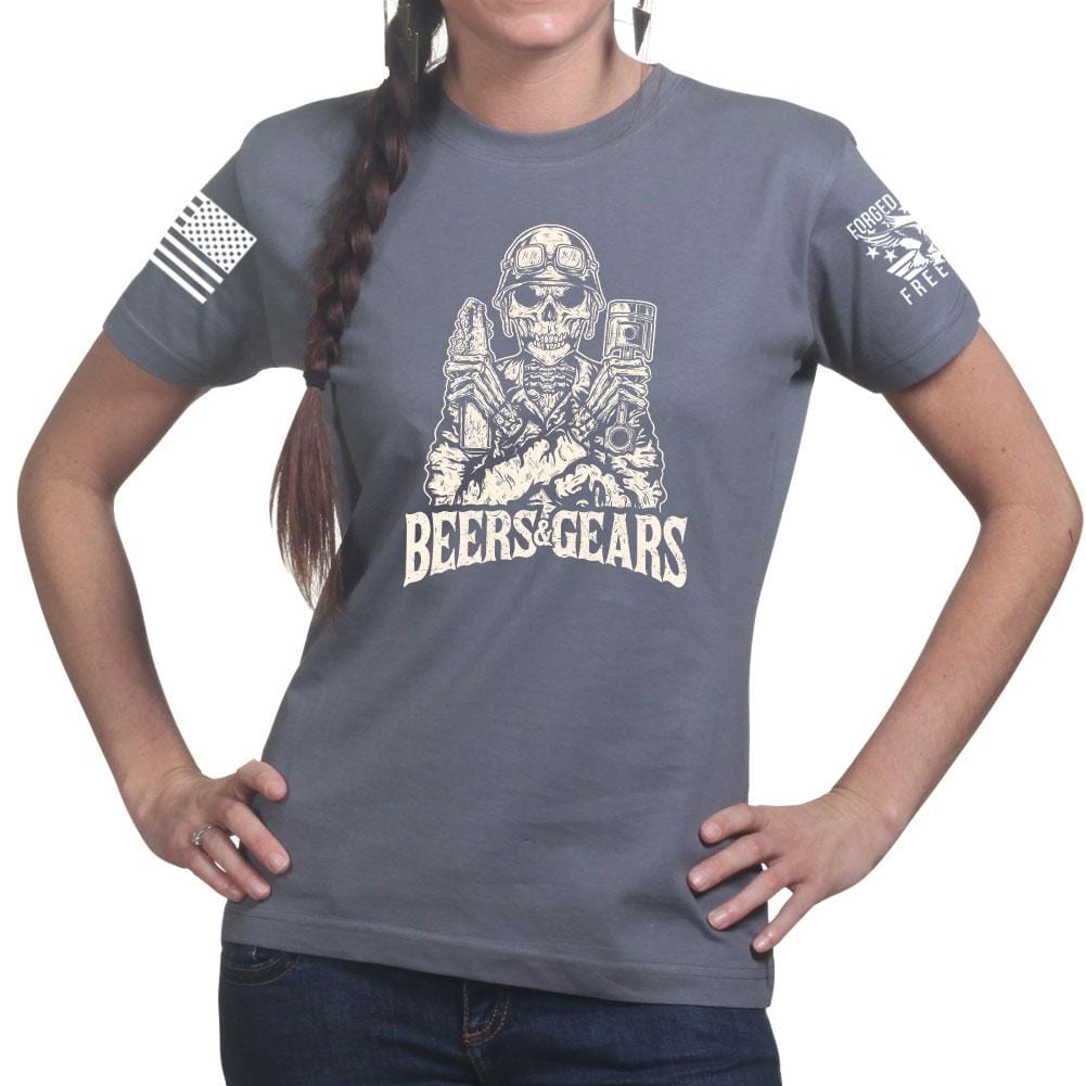 Beers & Gears Ladies T-shirt