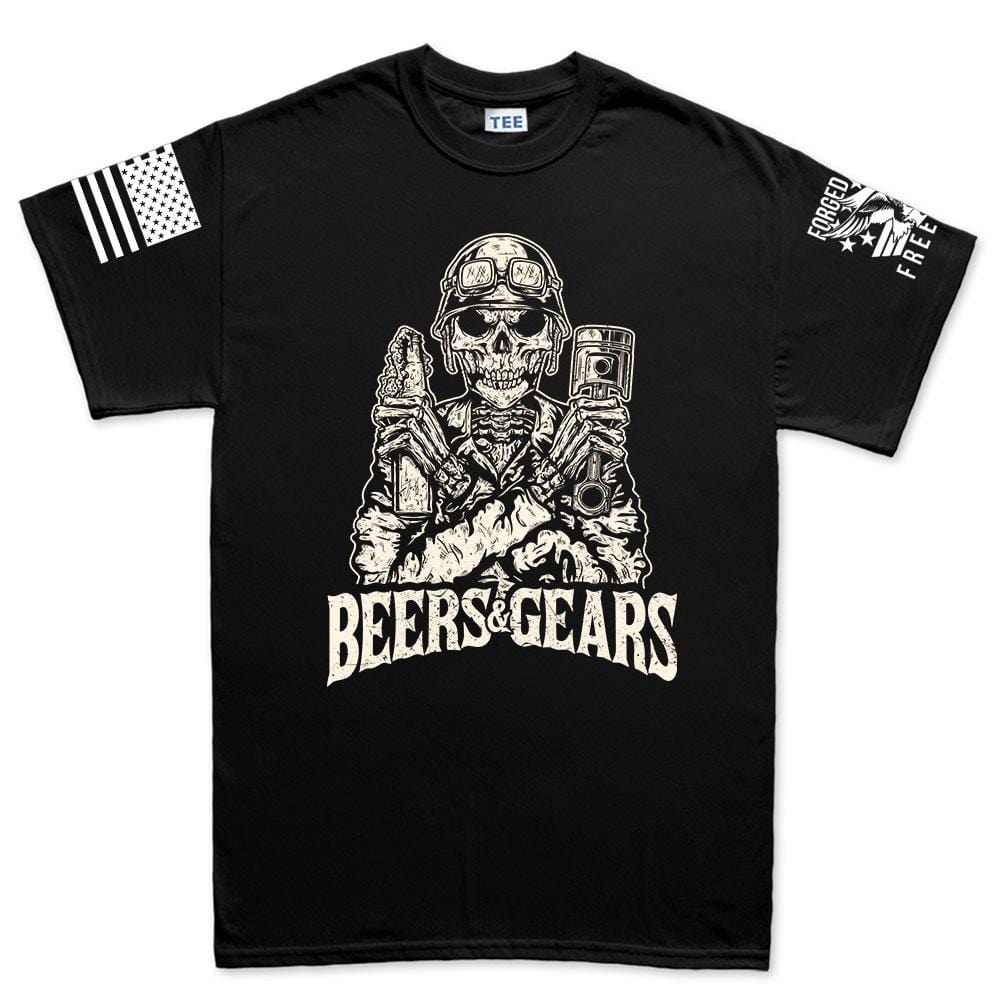 Beers & Gears Men's T-shirt