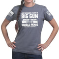 Ladies TYM Big Gun Small Penis T-shirt
