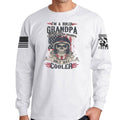 Biker Grandpa Long Sleeve T-shirt