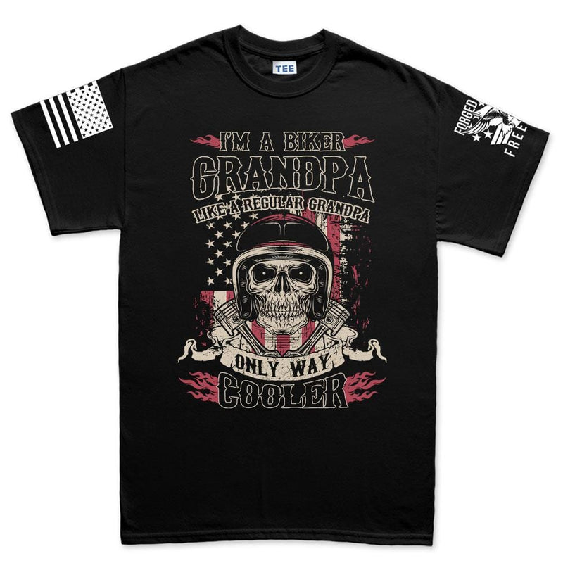 Biker Grandpa Men's T-shirt