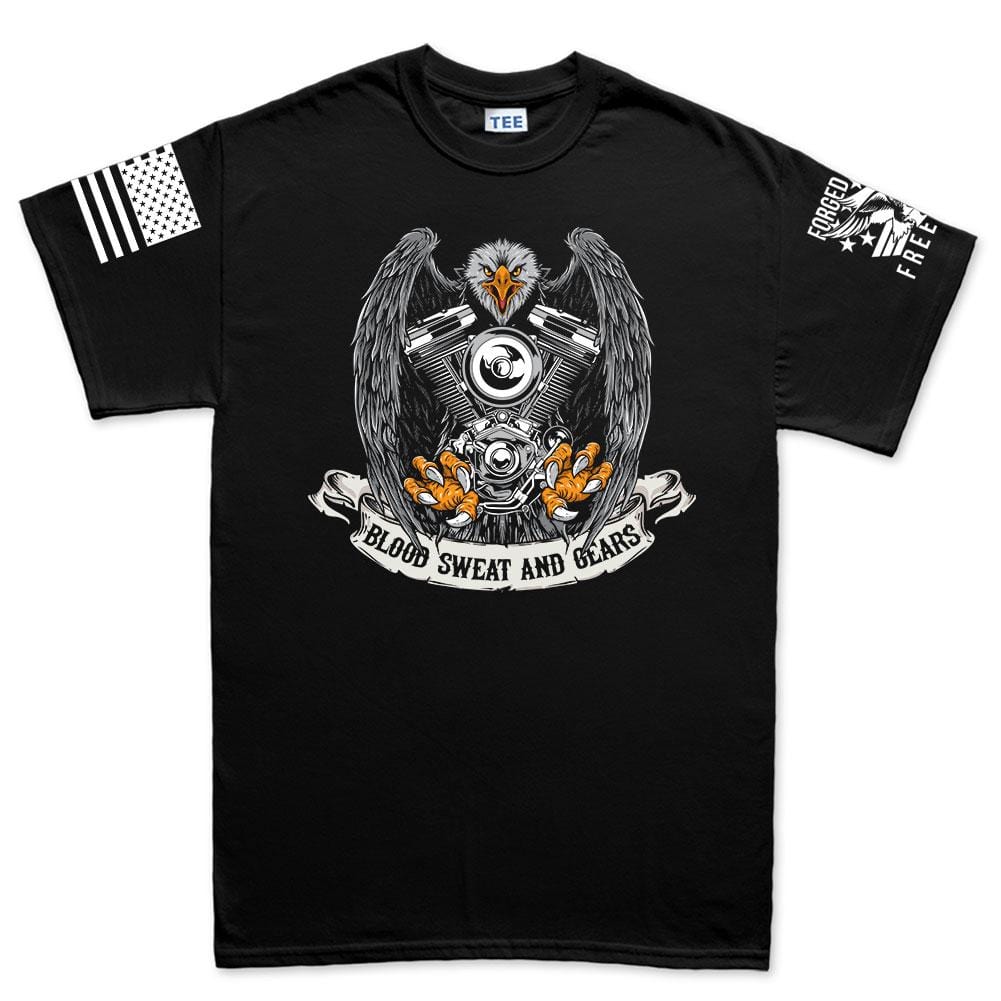 Blood Sweat and Gears Men's T-shirt 4XL / Black / Standard