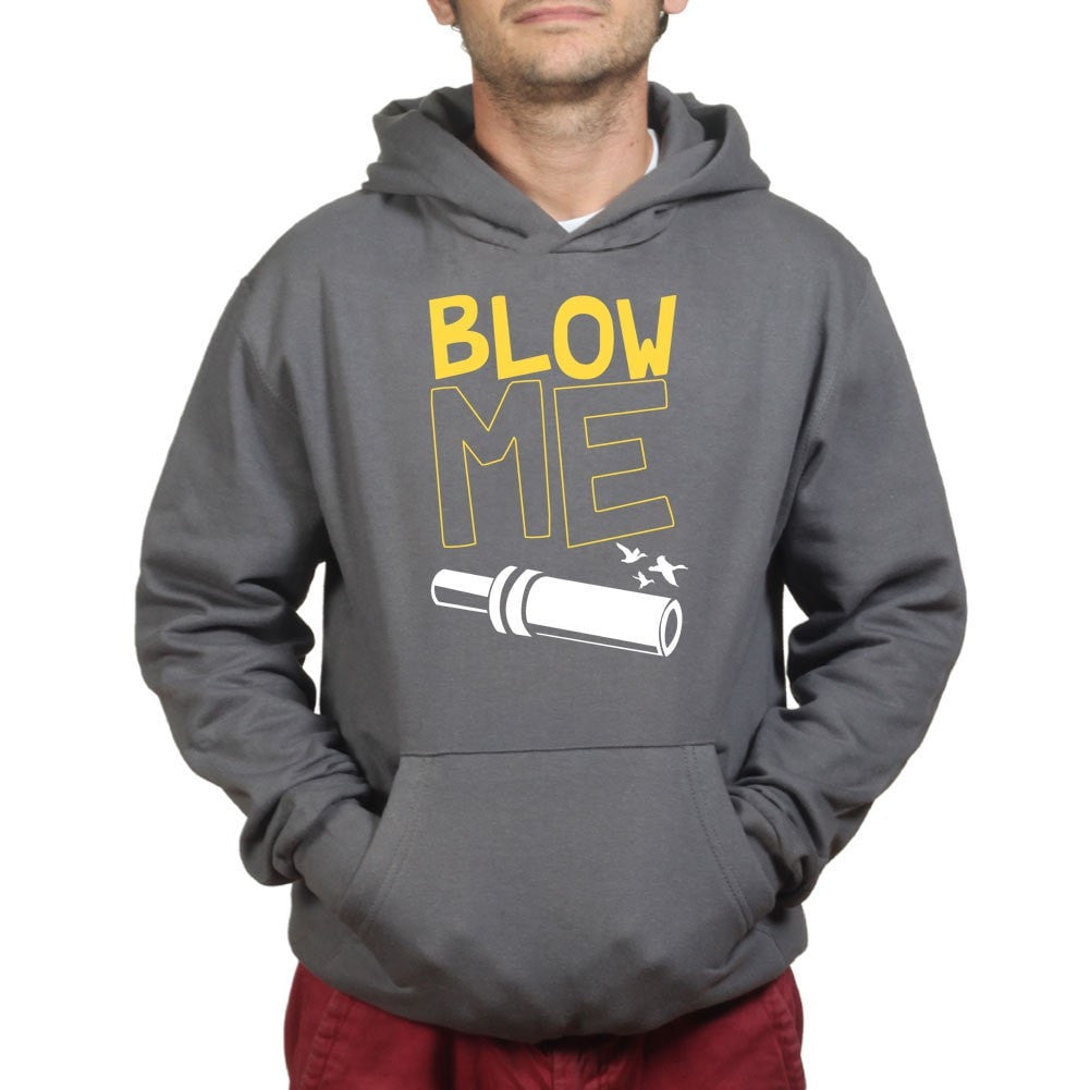 Blow Me Duck Hunter Hoodie