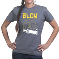 Blow Me Duck Hunter Ladies T-shirt