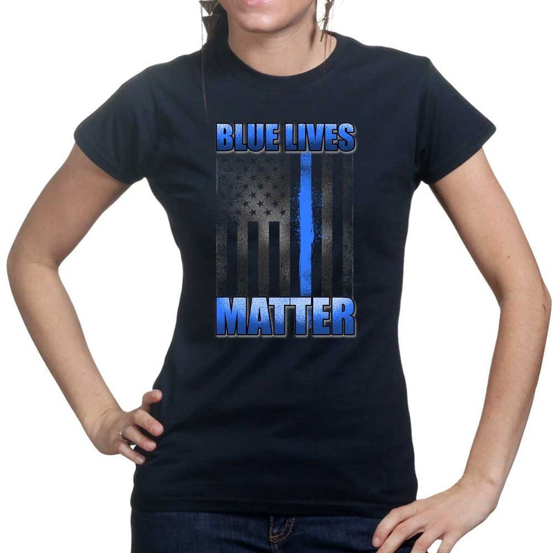 Ladies Blue Lives Matter T-shirt
